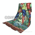 100% Microfiber Trendy Printable soft beach towels